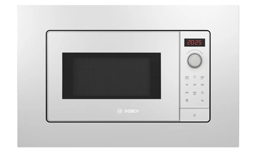 Picture of Bosch Microwave Oven | BFL623MW3 | Built-in | 20 L | 800 W | Convection | White