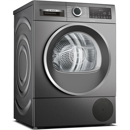 Picture of Bosch Serie 6 WQG245ARSN tumble dryer Freestanding Front-load 9 kg A++ Grey