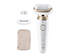 Attēls no Braun Epilator | 9-011 3D Silk-epil 9 Flex | Operating time (max) 50 min | Number of power levels 2 | Wet & Dry | White/Gold