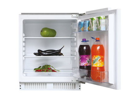 Attēls no Candy Refrigerator | CMLS68EW | Energy efficiency class E | Built-in | Larder | Height 82 cm | Fridge net capacity 135 L | Display | 39 dB | White
