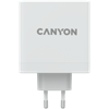 Picture of CANYON H-140-01, Wall charger with 1USB-A, 2 USB-C. Input:100-240V~50/60Hz, 2.0A Max. USB-A Output