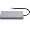 Изображение CANYON 13 in 1 USB C hub, with 2*HDMI, 3*USB3.0: support max. 5Gbps, 1*USB2.0: support max. 480Mbps