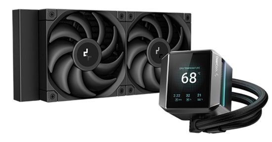 Picture of DeepCool MYSTIQUE 240 Processor All-in-one liquid cooler 12 cm Black 1 pc(s)