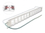 Attēls no Delock 19″ Keystone Patch Panel with 24 tiltable ports and strain relief