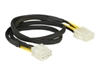 Изображение Delock Extension Cable Power 8 pin EPS male (2 x 4 pin)  8 pin female 44 cm