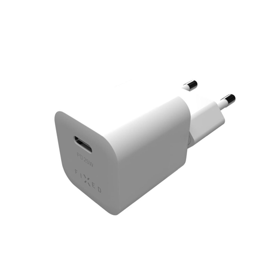 Picture of Fixed | Mini USB-C Travel Charger, 25W | FIXC25M-C-WH