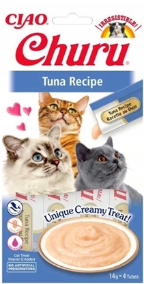 Attēls no INABA Churu Tuna Recipe - cat treats - 4x14 g