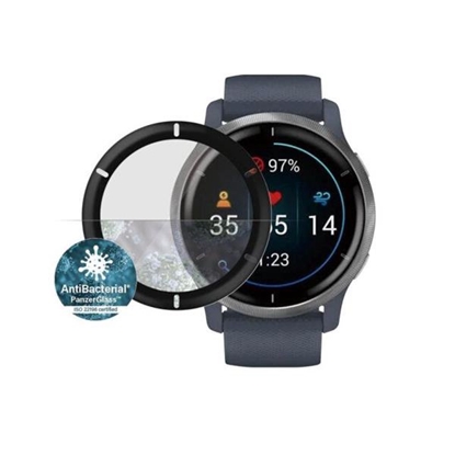 Picture of Išmaniojo laikrodžio priedas PanzerGlass Garmin Venu 2/Venu 2 Plus/Vivoactive 4,Black