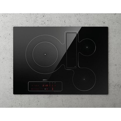 Изображение Płyta grzewcza Elica Elica NIKOLATESLA FIT 3Z BL/A/72, Black, Built-in, Zone induction hob, Glass, 3 zone(s), 3 zone(s)