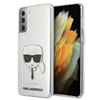 Picture of Karl Lagerfeld Karl Lagerfeld KLHCS21MKTR S21+ G996 hardcase Transparent Karl`s Head