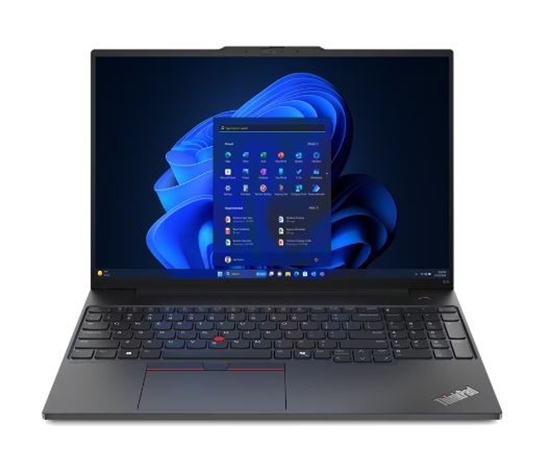 Изображение Laptop ThinkPad E16 G2 21M5002CPB W11Pro 7735HS/16GB/512GB/AMD Radeon/16.0 WUXGA/Black/1YR Premier Support + 3YRS OS + CO2 Offset 