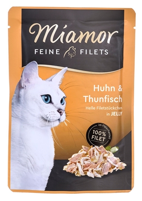 Attēls no Miamor cats moist food Chicken with tuna 100 g
