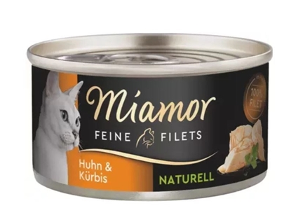 Picture of MIAMOR Feine Filets Naturell Chicken with pumpkin - wet cat food - 80g