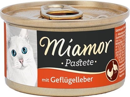 Picture of MIAMOR Pastete Poultry - wet cat food - 85g