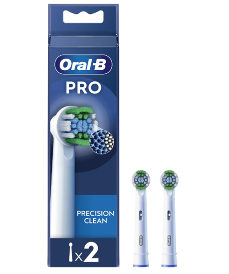 Picture of Oral-B | Precision Clean Brush Set | EB20RX-2 | Heads | For adults | Number of brush heads included 2 | White