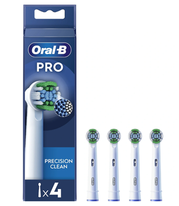 Attēls no Oral-B | Precision Clean Brush Set | EB20RX-4 | Heads | For adults | Number of brush heads included 4 | White