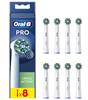 Picture of Oral-B | Replaceable toothbrush heads | EB50RX-8 Cross Action Pro | Heads | For adults | Number of brush heads included 8 | White