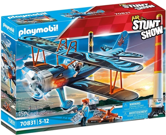 Изображение Playmobil Playmobil Biplane Phoenix aerobatics show 70831