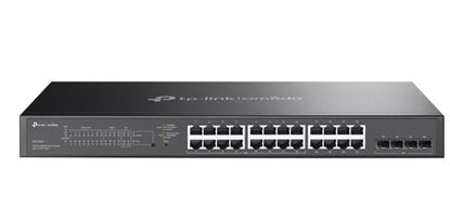 Picture of Switch|TP-LINK|Omada|SG2428LP|Desktop/pedestal|Rack|24x10Base-T / 100Base-TX / 1000Base-T|4xSFP|PoE ports 8|PoE+ ports 16|150 Watts|SG2428LP