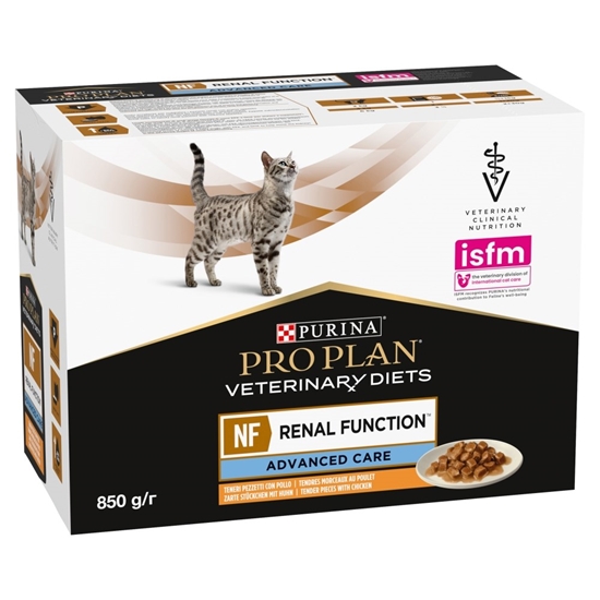 Picture of PURINA Pro Plan Veterinary Diets NF Advanced Care Renal Function - wet cat food - 10 x 85g