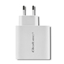 Attēls no Qoltec 51715 Charger| 63W | 5-20V | 1.5-3A | USB type C PD | USB QC 3.0 | White