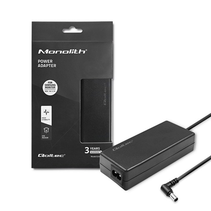 Attēls no Qoltec 52400 power adapter/inverter Indoor 30 W Black