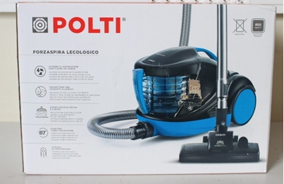Picture of SALE OUT. Polti PBEU0109 Forzaspira Lecologico Aqua Allergy Turbo Care Vacuum cleaner, Bagless with water filter, Power 850 W, Dirt tank 1 L,DAMAGED PACKAGING, SCRATCHES ON SIDE | Vacuum cleaner | PBEU0109 Forzaspira Lecologico Aqua Allergy Turbo Care | W