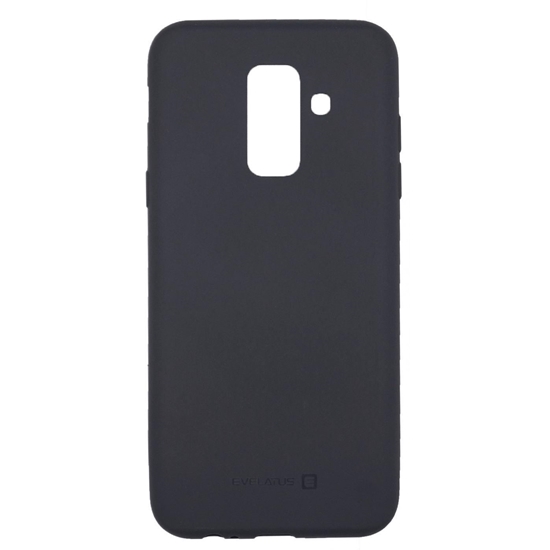 Picture of Samsung A6 Plus 2018 Silicone Case Black