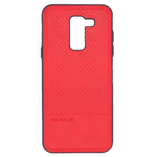 Изображение Samsung A6 Plus 2018 TPU case 1 with metal plate (possible to use with magnet car holder) Red