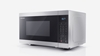 Picture of Sharp | Microwave Oven with Grill | YC-MG81E-S | Free standing | 900 W | Grill | Silver