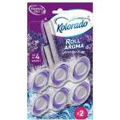 Attēls no WC-bloks Roll Aroma Lavender 2gab.x51g.