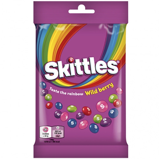 Picture of Želejkonfektes Skittles Wild Berry 95g