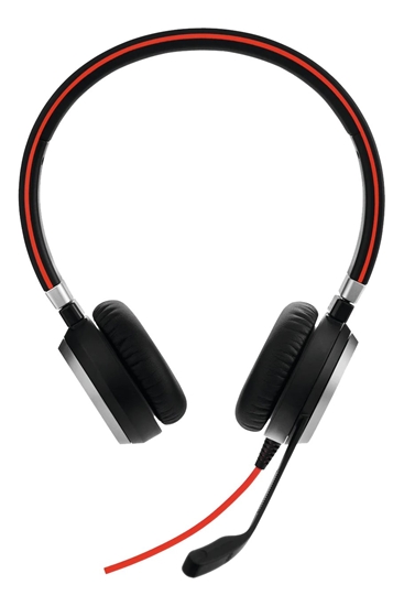 Picture of Ausinės Jabra EVOLVE 40 UC Stereo, su mikrofonu, juodos / JABRA-309