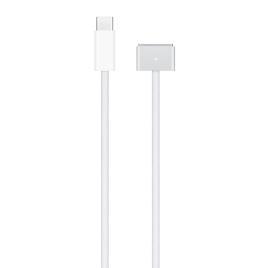 Picture of CP 140W Super Ātrs Strāvas Vads Magsafe 3 uz USB-C 2m priekš MacBook Magsafe lādētāja (OEM)