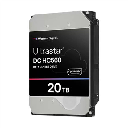 Attēls no Dysk serwerowy WD Ultrastar DC HC560 20TB 3.5'' SATA III (6 Gb/s)  (0F38785)