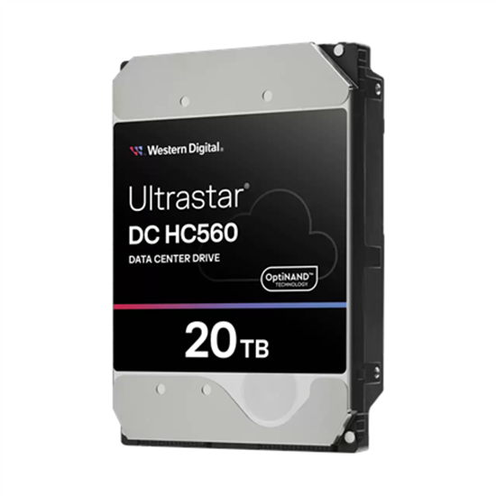 Изображение Dysk serwerowy WD Ultrastar DC HC560 20TB 3.5'' SATA III (6 Gb/s)  (0F38785)