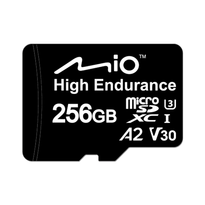 Picture of Mio High-Endurance | 256 GB | MicroSD | Flash memory class UHS-I