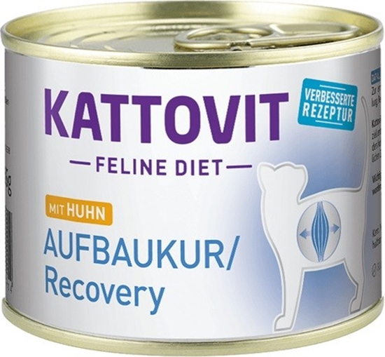 Изображение KATTOVIT Feline Diet Aufbaukur Recovery - wet cat food - 185g