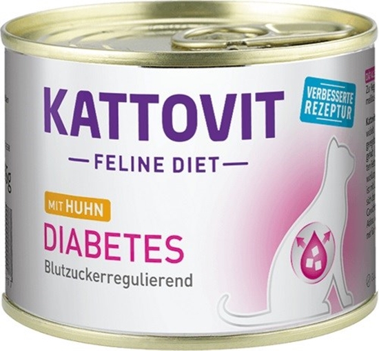 Picture of KATTOVIT Feline Diet Diabetes - wet cat food - 185g