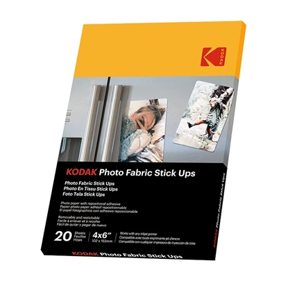 Изображение Kodak Photo Fabric Stick Ups 20 Sheets