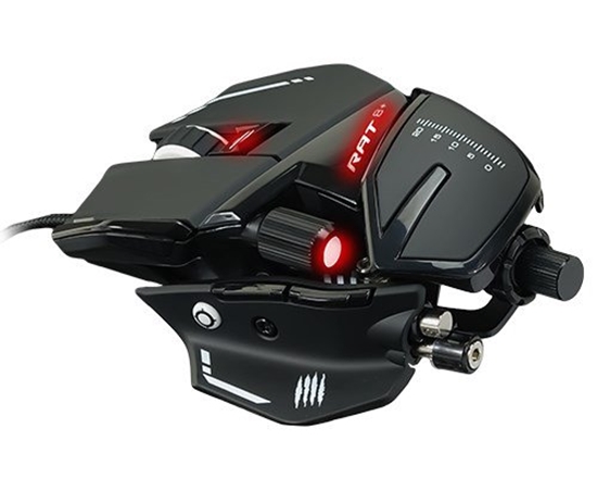 Picture of Pelė Mad Catz R.A.T. 8+ kompiuterio pelė Dešinės rankos USB A tipo Optinis 16000 DPI