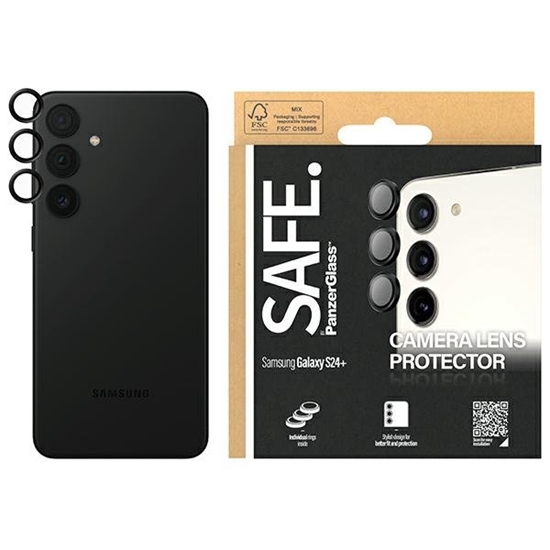 Picture of PanzerGlass SAFE95670 Camera Protective Glass for Samsung Galaxy S24+