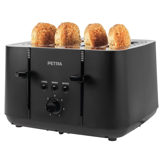 Изображение Petra PT5565MBLKVDE 4-Slice Toaster