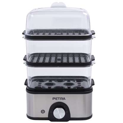 Attēls no Garų puodas Petra PT5885VDE Compact 3 Tier Steamer