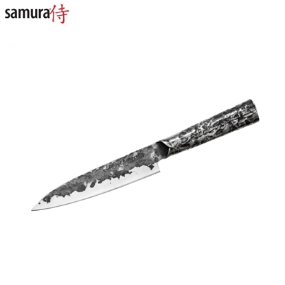 Изображение Samura Meteora Universāls virtuves nazis Santoku 160 mm no AUS 10 Damaskas tērauda 60 HRC