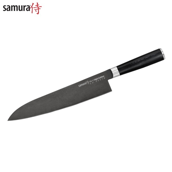 Изображение Samura MO-V Stonewash Universāls Lielais Šefa nazis 240mm. no AUS 8 Japāņu tērauda 58 HRC