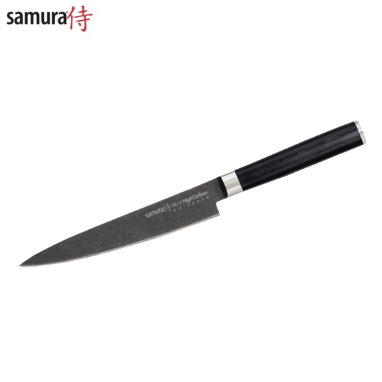 Picture of Samura MO-V Stonewash Universāls nazis 150mm no AUS 8 Japāņu tērauda 58 HRC