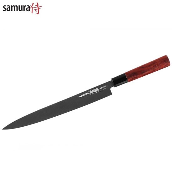 Изображение Samura Okinawa Stonewash Kitchen Yanagiba nazis 270mm no AUS 8 Japāņu tērauda  58 HRC