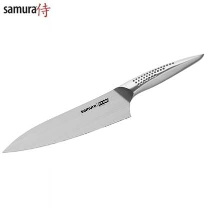 Attēls no Samura Stark Universāls Lielais Santoku virtuves nazis 197mm no AUS 8 Japāņu tērauda 59 HRC