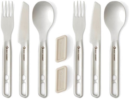 Attēls no Sea To Summit Detour stainless steel cutlery set